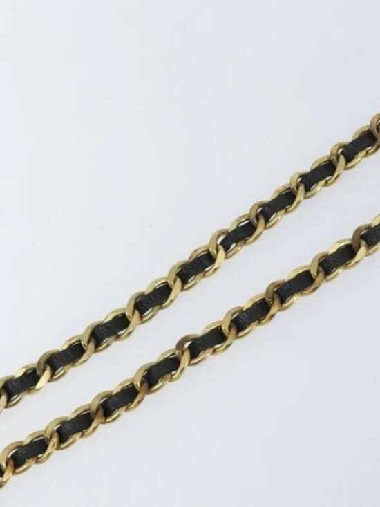 CHANEL Chain Belt metal Gold CC Auth bs32091 main image 8